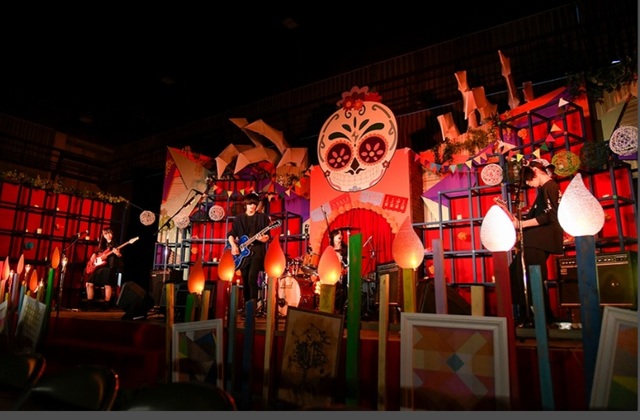 芸術祭の展示